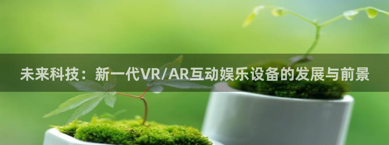 鼎点娱乐平台官网入口：未来科技：新一代VR/AR互动娱乐设备