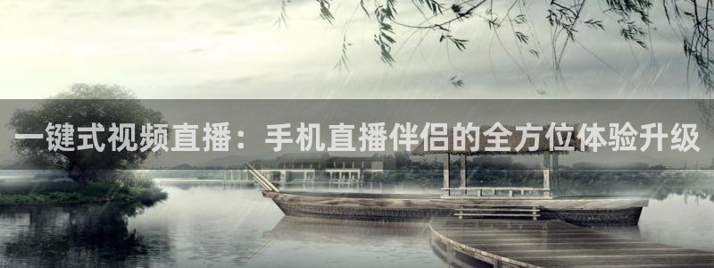 河豚nba体育直播：一键式视频直播：手机直播伴侣的全方位体验升级
