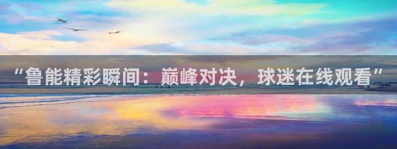 河豚直播在线看球：“鲁能精彩瞬间：巅峰对决，球迷在线观看”